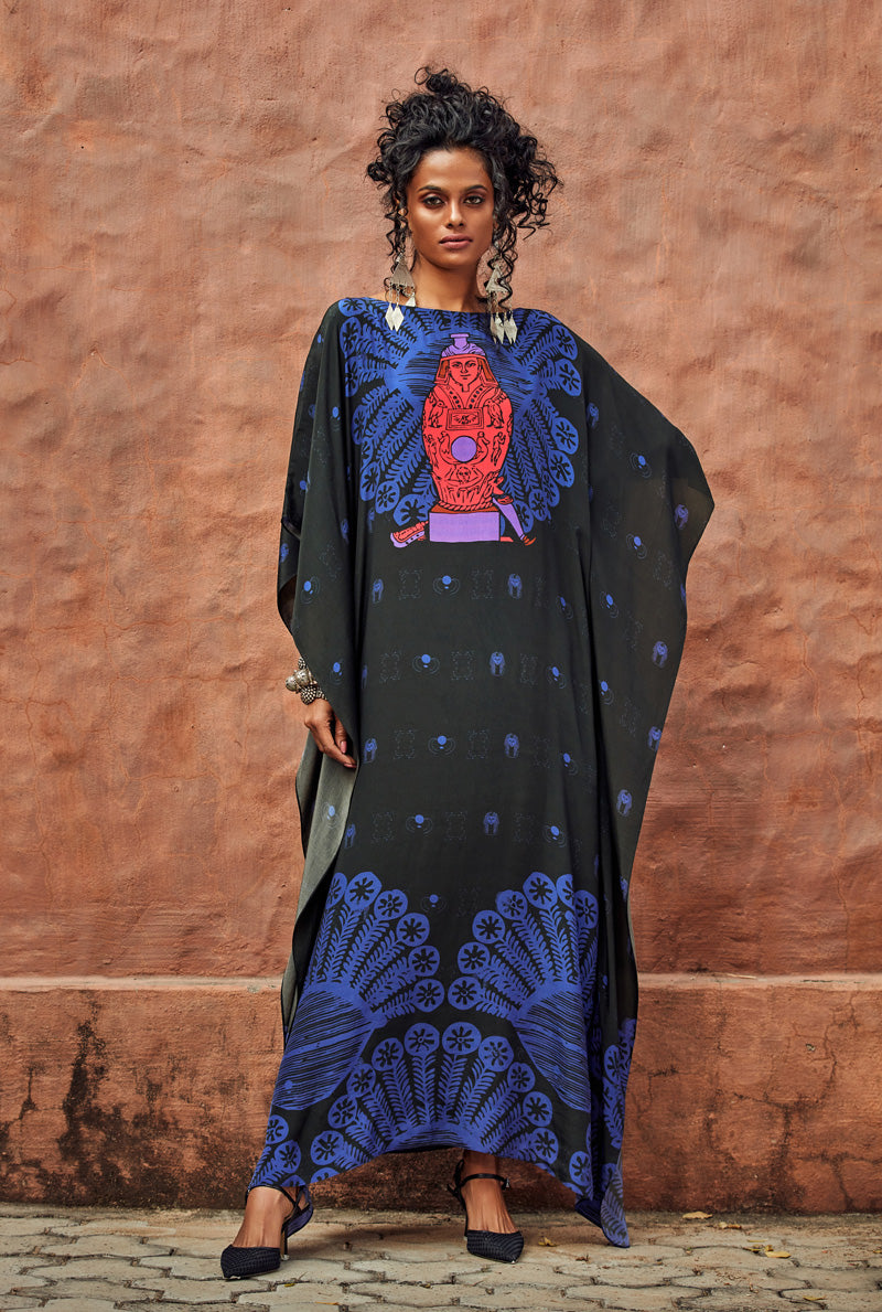 Designer kaftan dress
