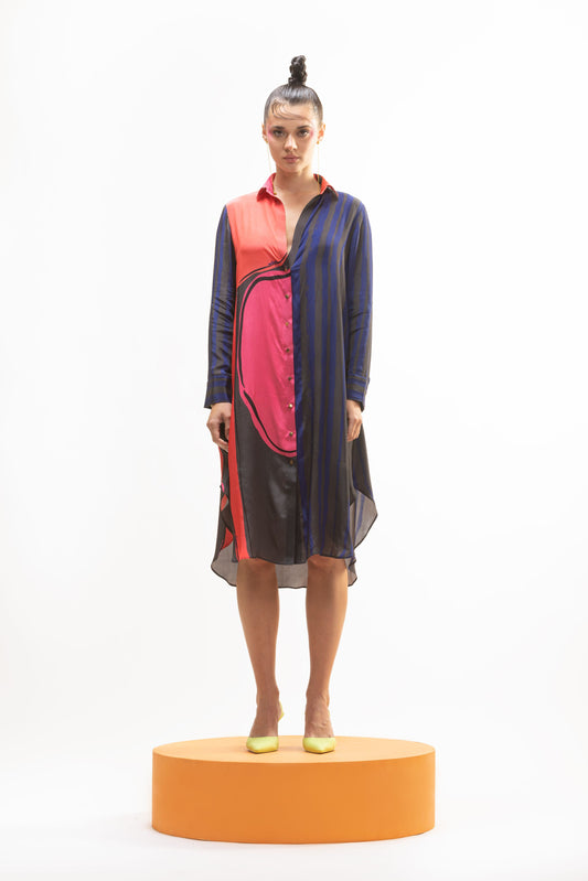 POPPIN' - Shirt Dress