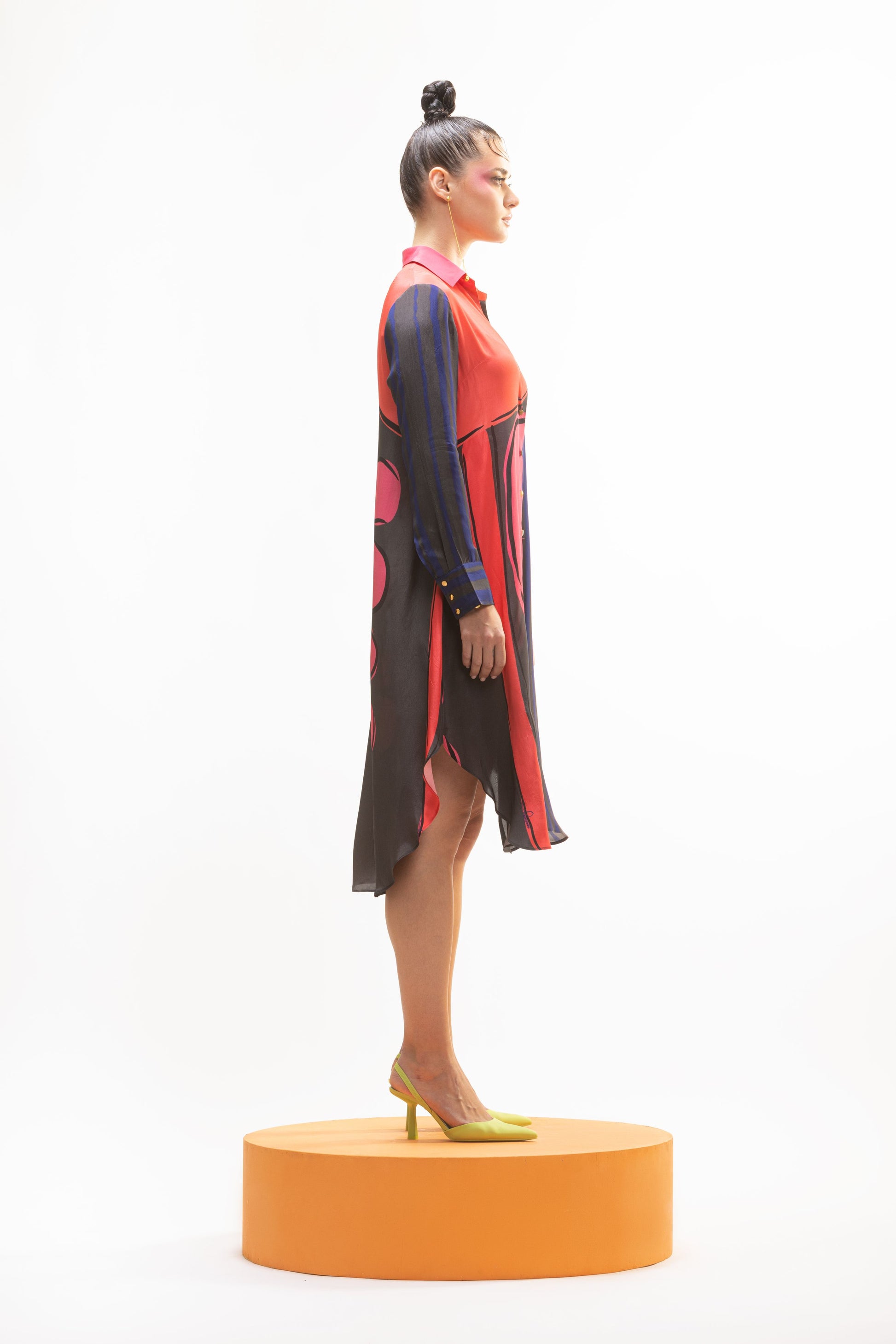 Poppin Shirt Dresses - Women Designer Wear