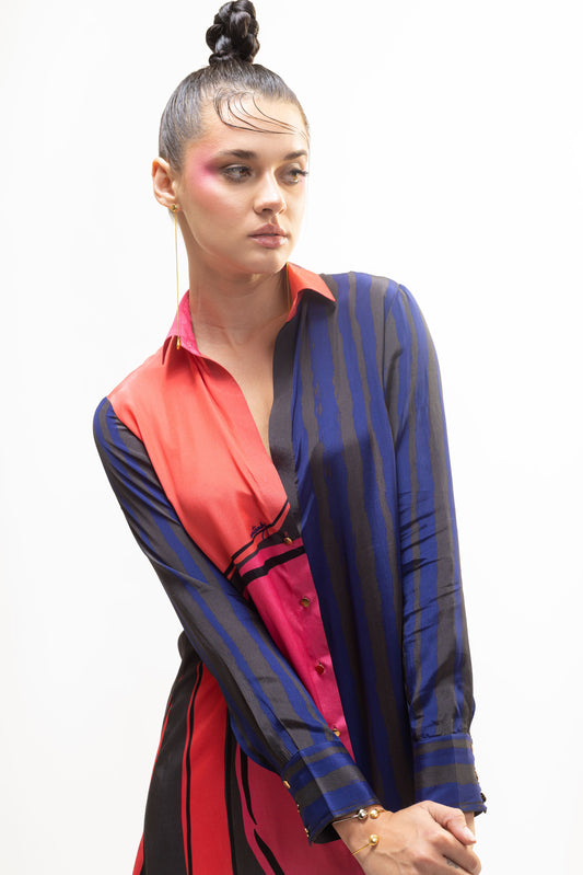 POPPIN' - Shirt Dress