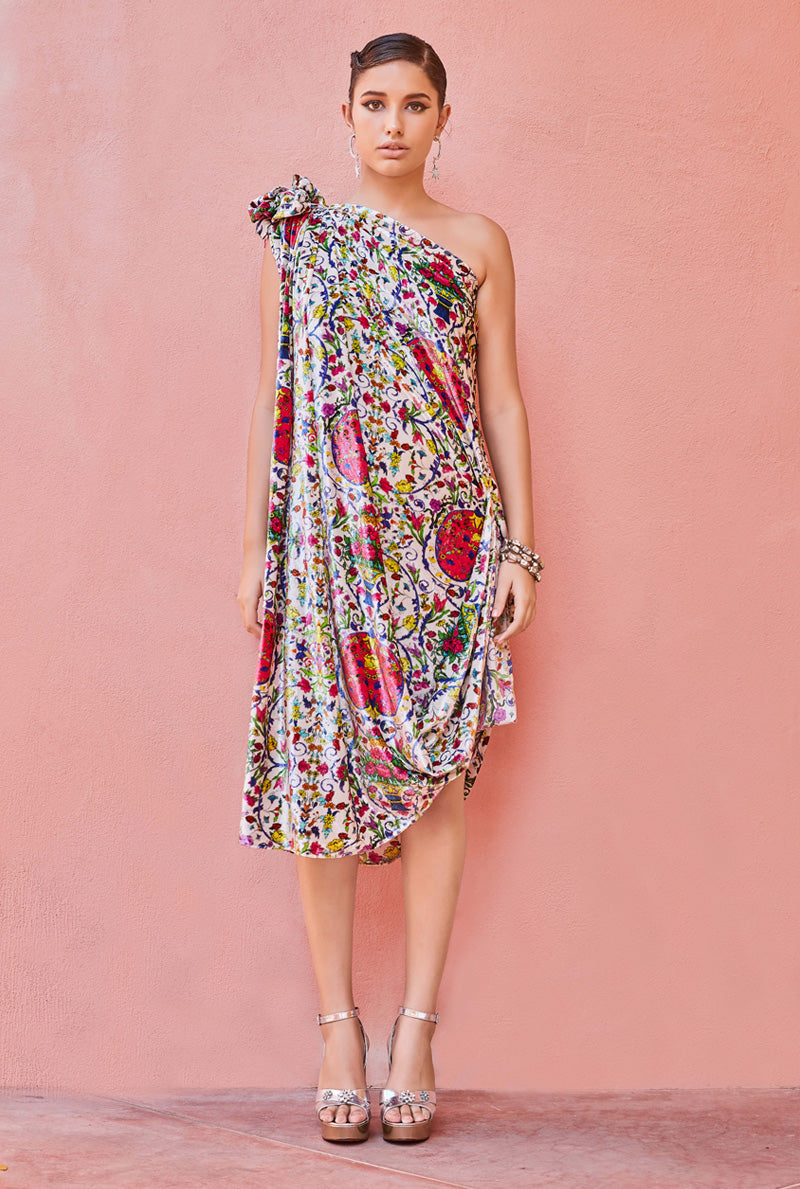 Ivory Toga Dresses by Nautanky