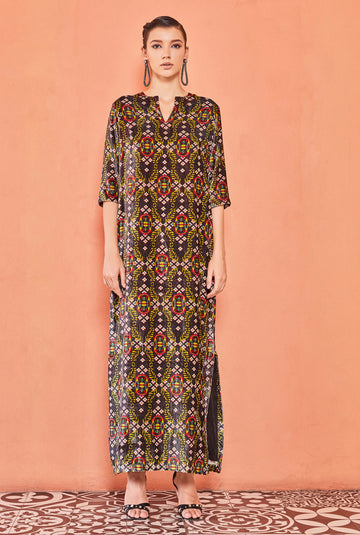 Black Maxi Dress by Nautanky