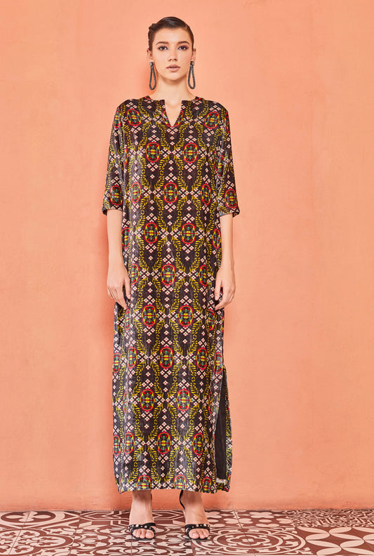 BLACK MAXI DRESS