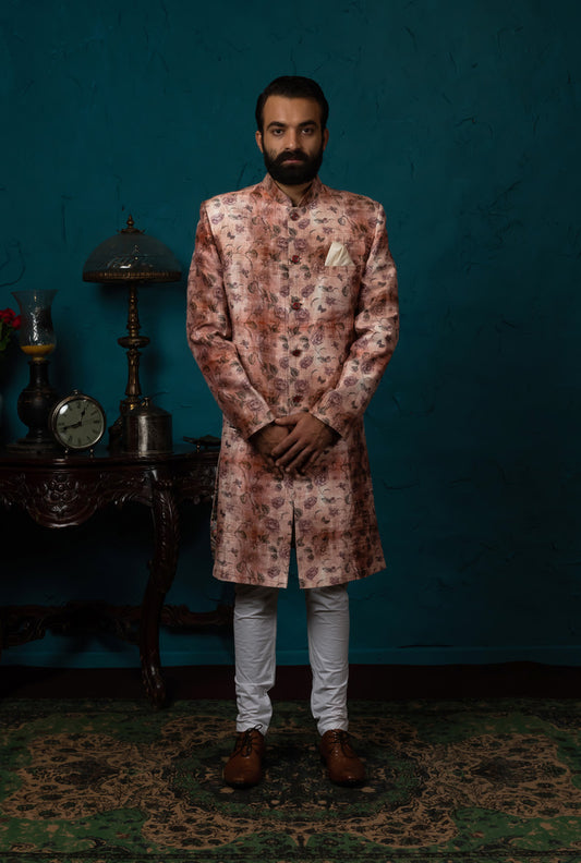 INDO-WESTERN PRINTED KURTA SET