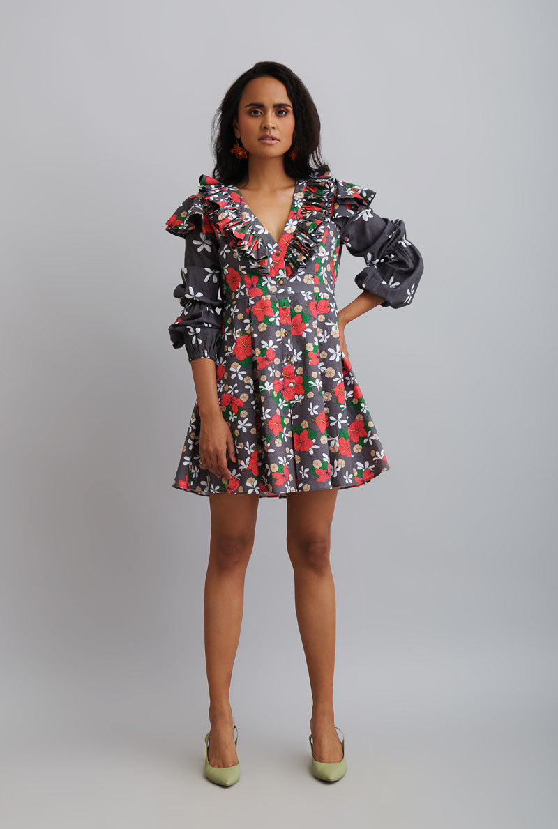 Printed Candy Dress - Luxury Clothing Brands