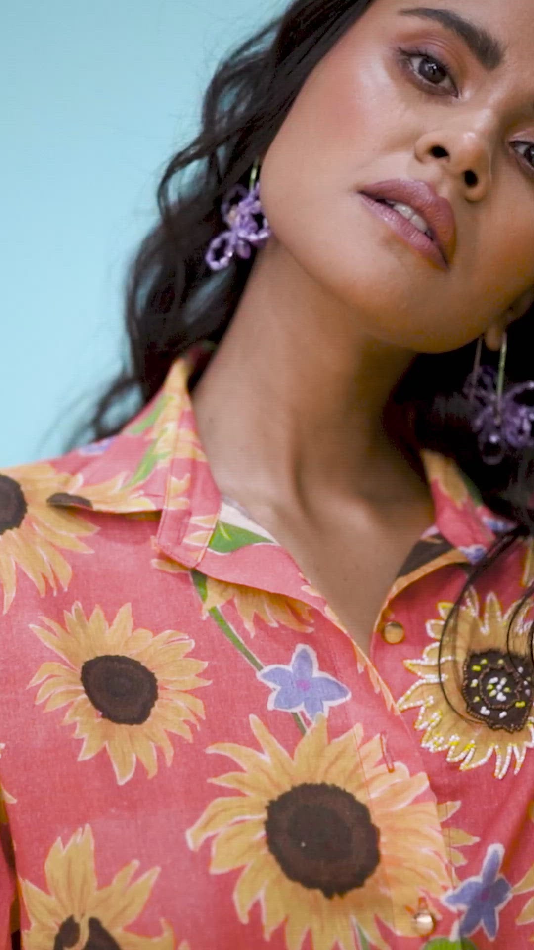 Printed Shirt Dress by Nautanky