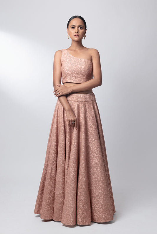 Rose Quartz Lehenga Set
