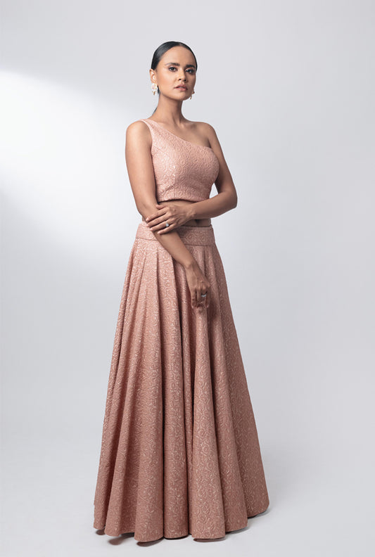 Rose Quartz Lehenga Set