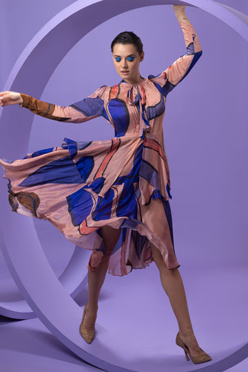 Felt Cute - Chiffon Dress - Nautanky