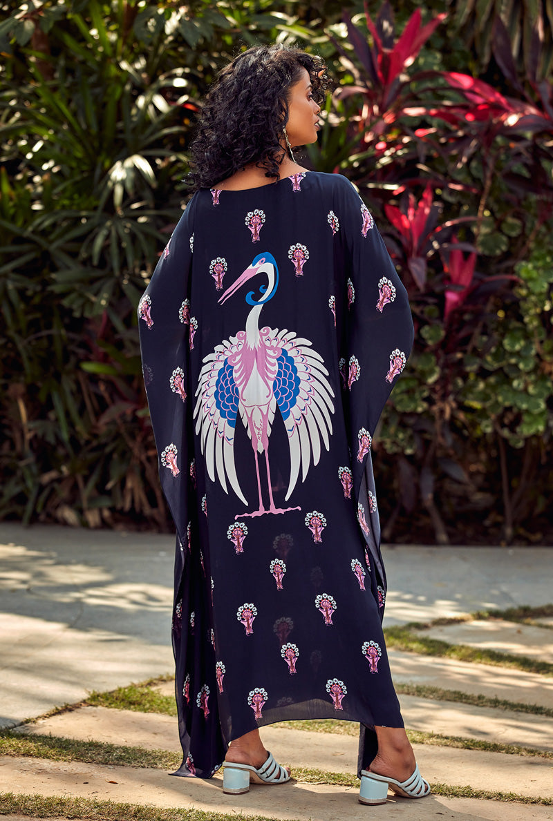 Blue Kaftan Dress