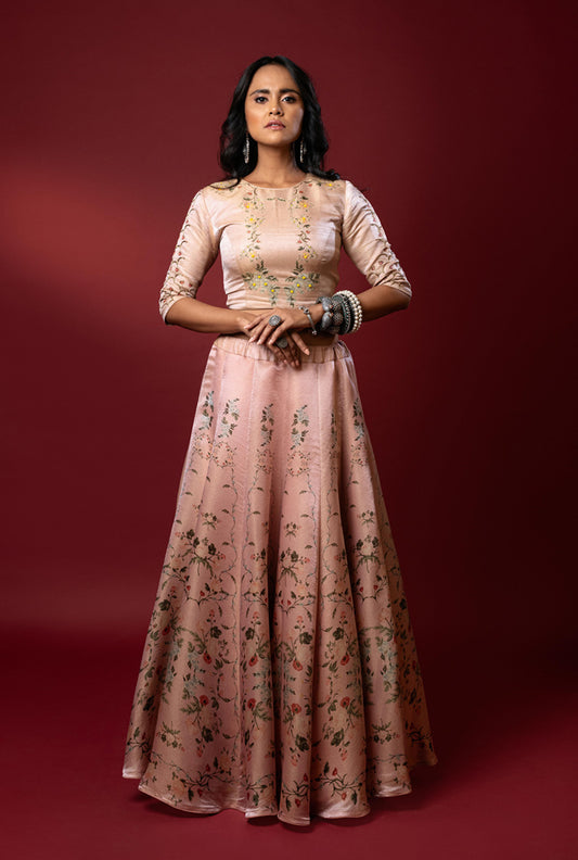 Noor Blush Lehenga