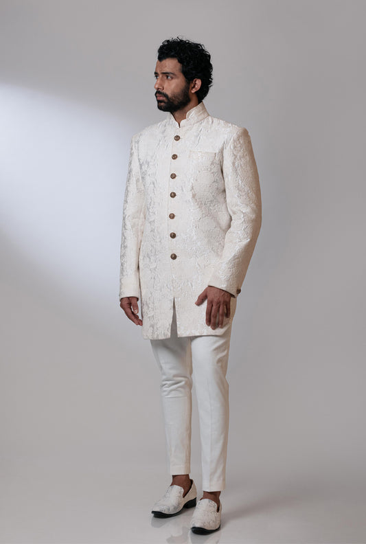 Pearl Indo-Western Jacket Set