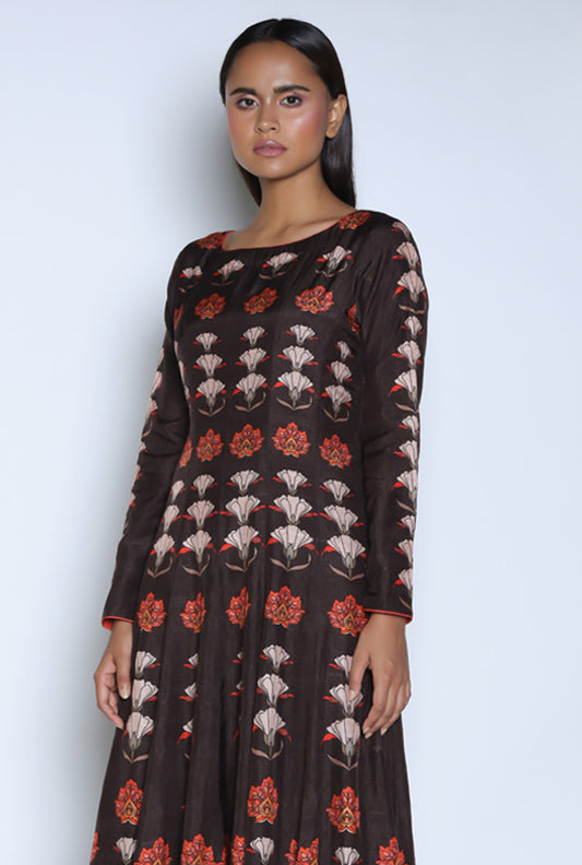 CHOCOLATE BROWN KALIDAAR