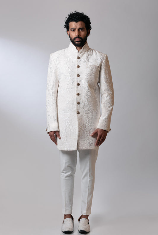 Pearl Indo-Western Jacket Set