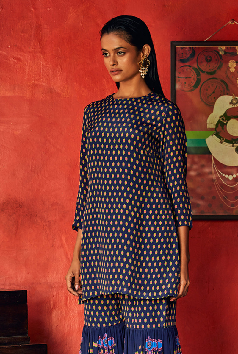 Designer Kurta with Sharara for Women