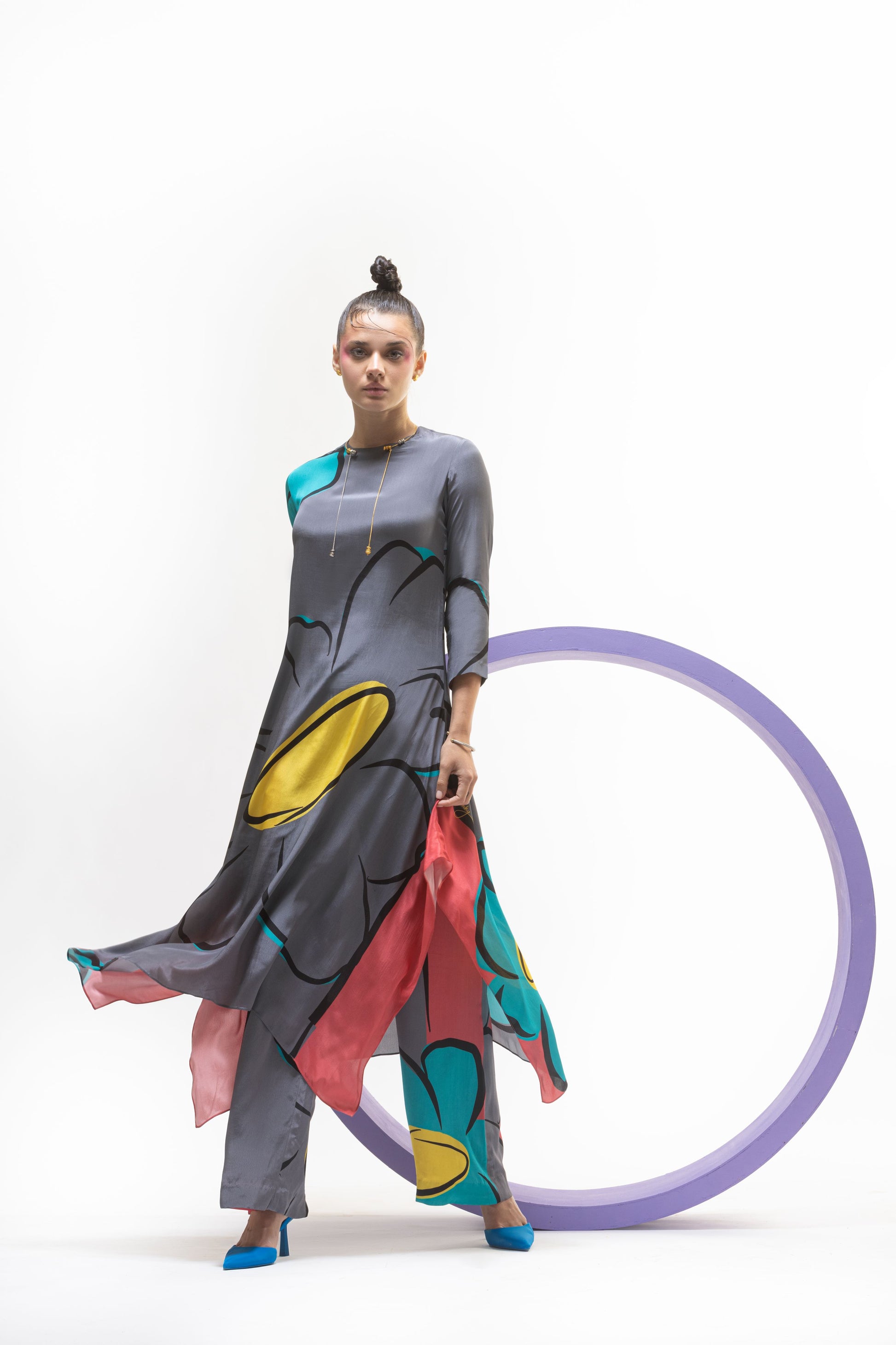 Not Ur Babe - Square Cut Kurta with Pants