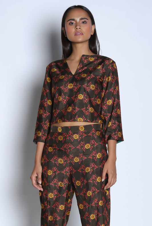 BROWN CO-ORD SET