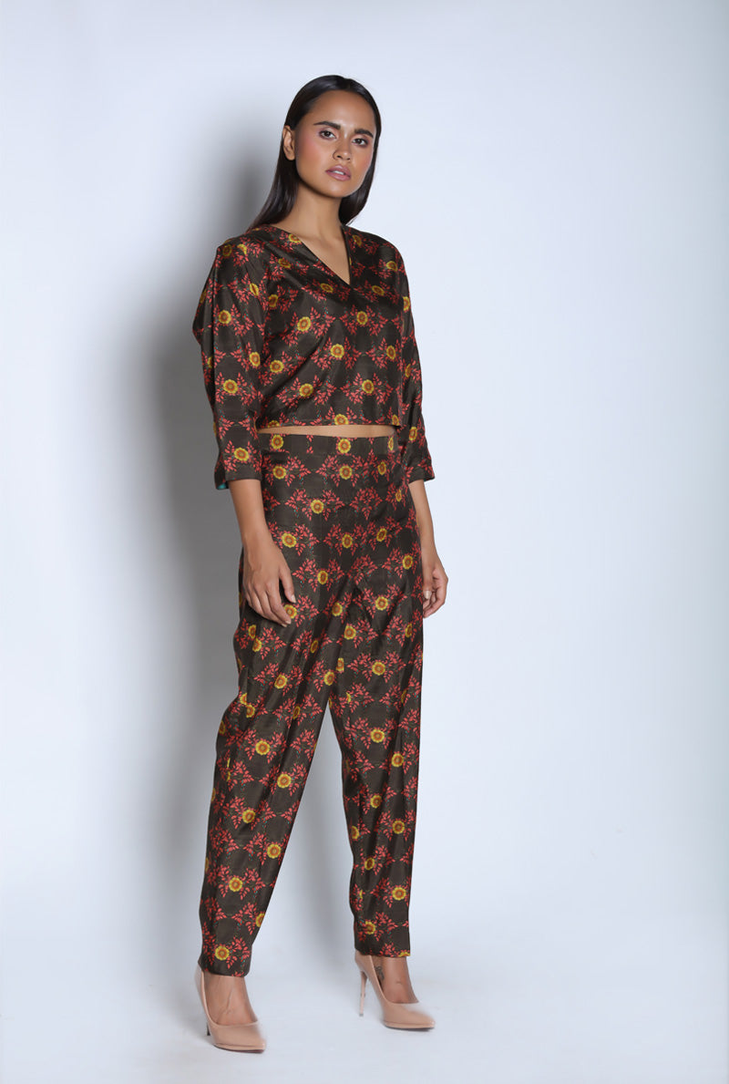 Co-Ord Set - Straight Cut Pants