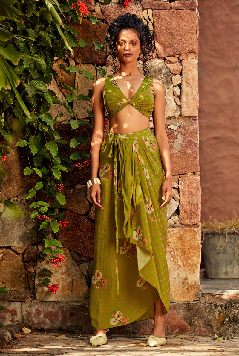 Wrap around skirt for women 