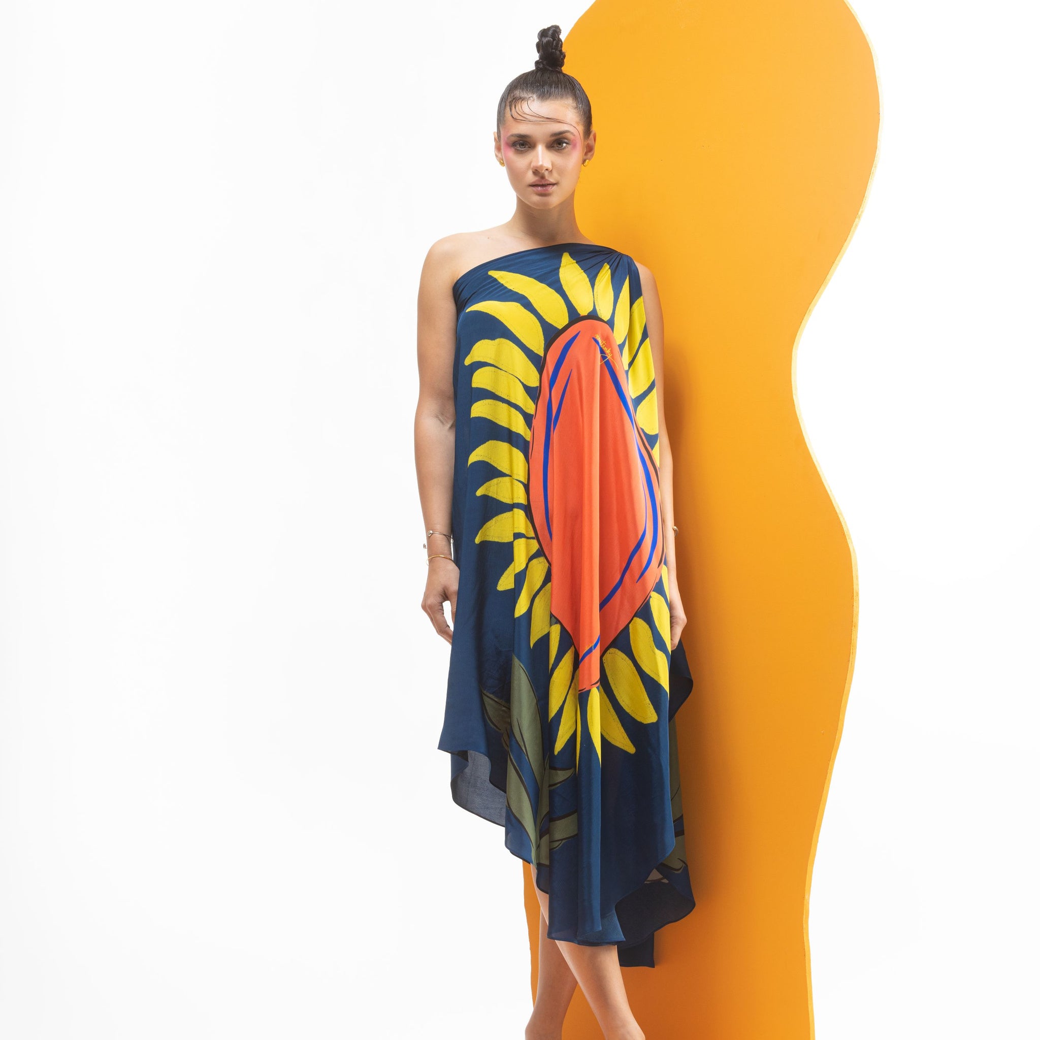 Bittersweet Drape Dress by Nautanky