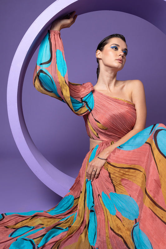 THANK US LATER - Chiffon Gown