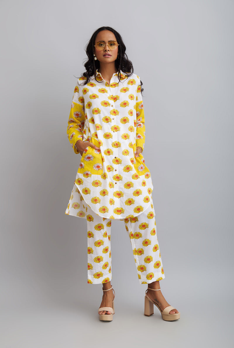 Pocked Detailed Shirt With Trousers - Designer Stores in Ahmedabad