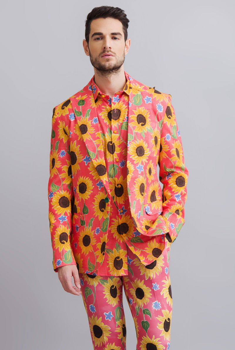 blazer for men printed