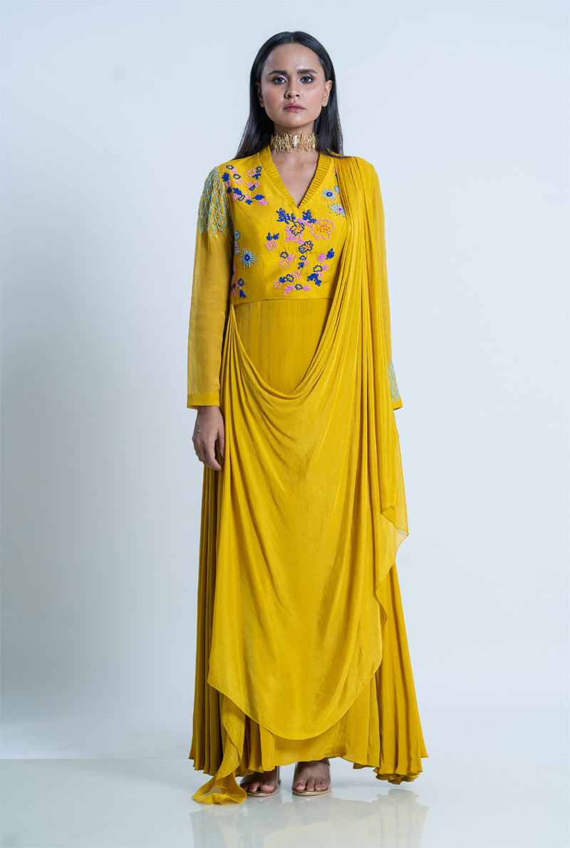 drape dress