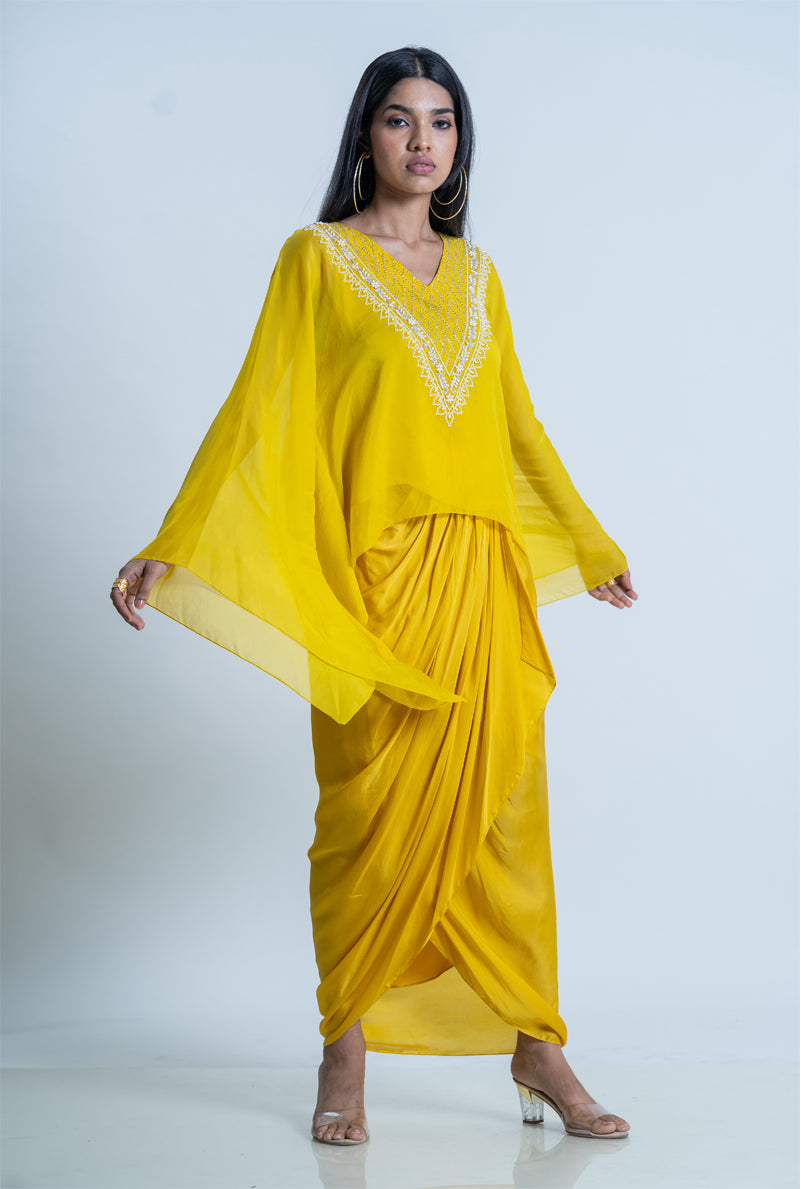 Designer kaftan top