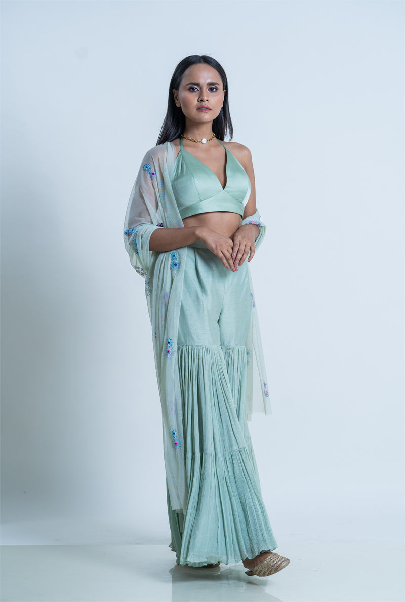 sharara with dupatta